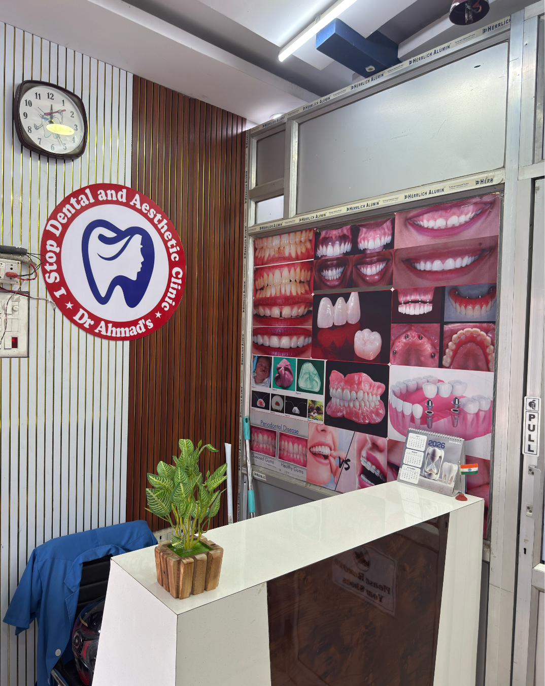 Clinic reception