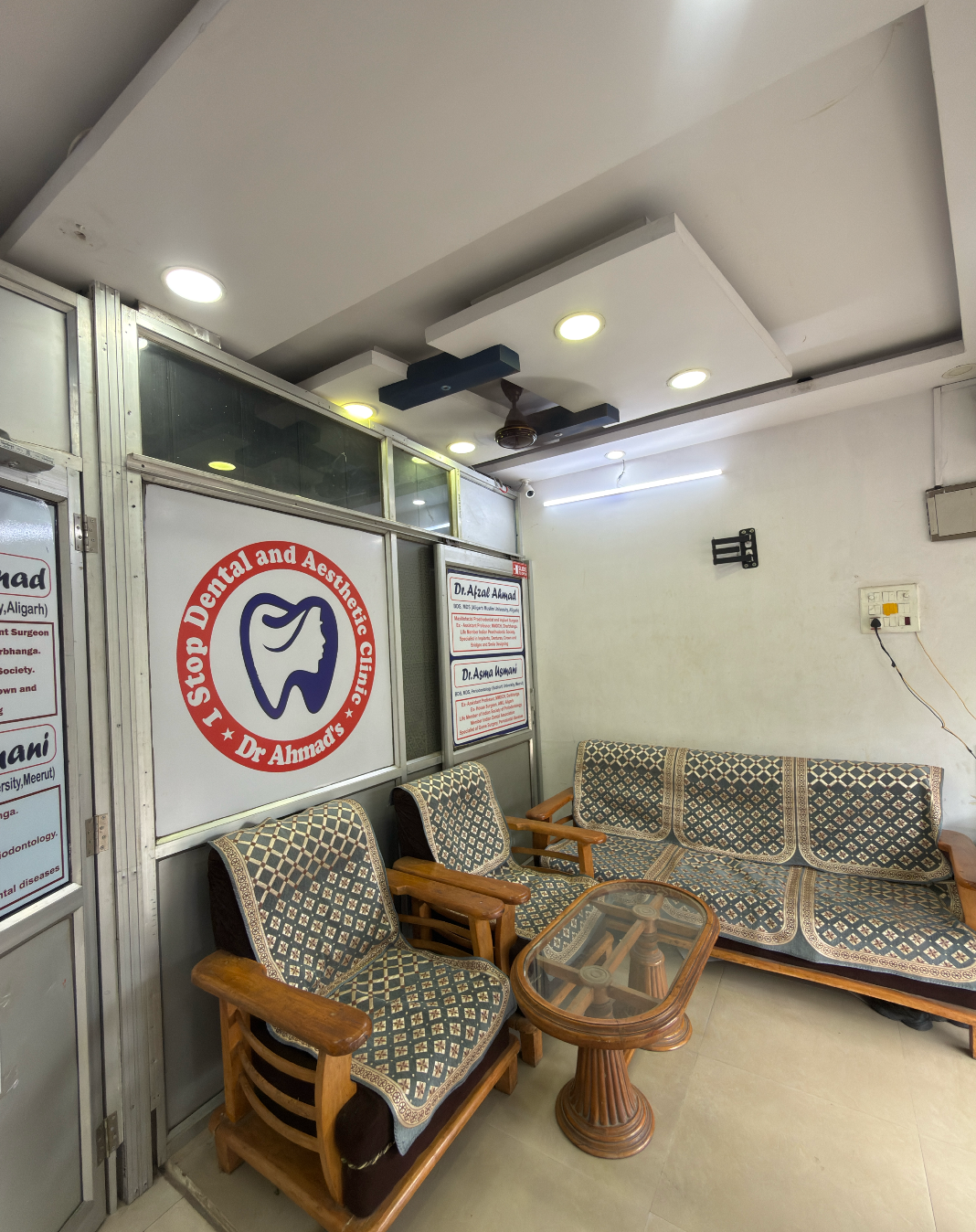 Clinic waiting area